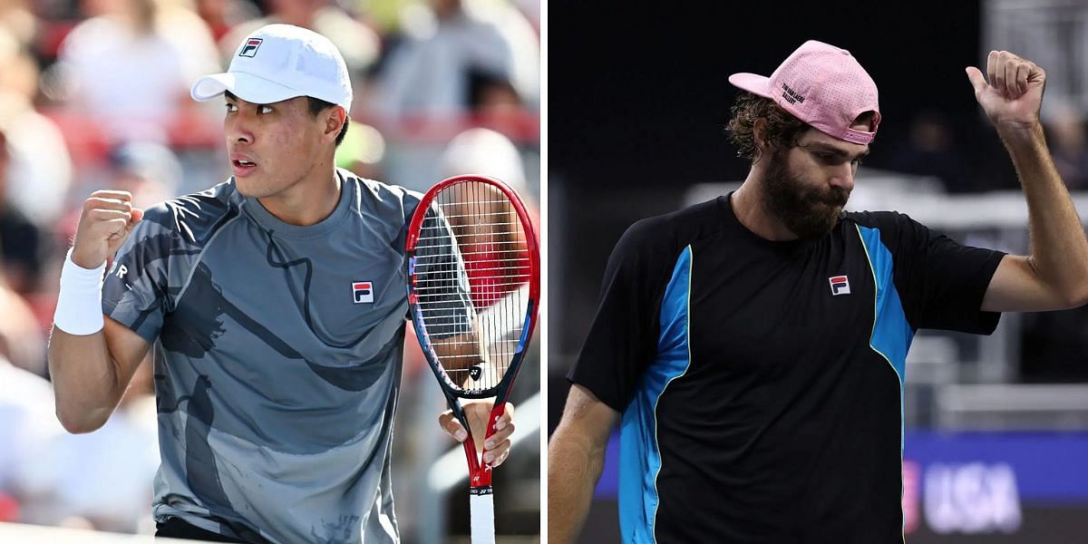 Brandon Nakashima vs Reilly Opelka is one of the second-round matches at the Delray Beach Open 2025. (Photos: Getty)