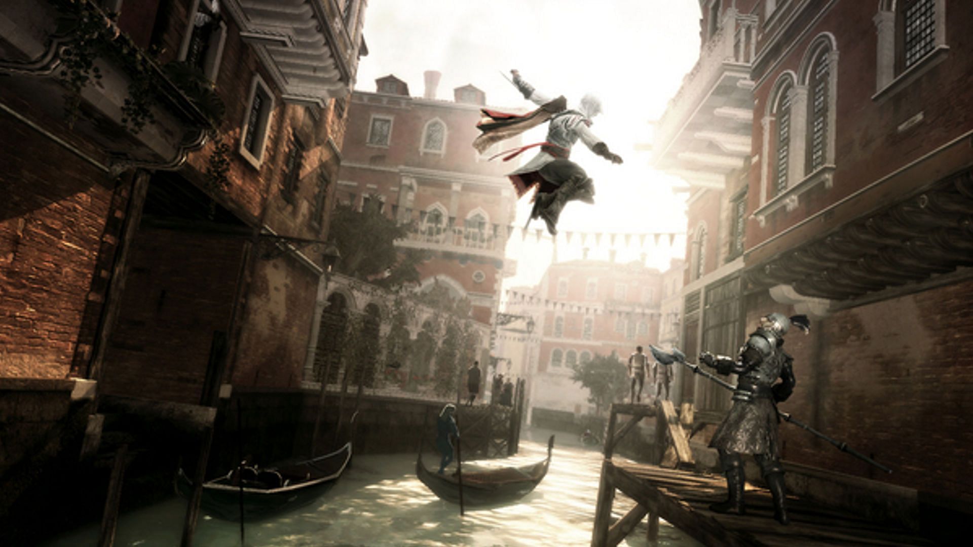 Ezio is still considered the best protagonist in the franchise by many (Image via Ubisoft)