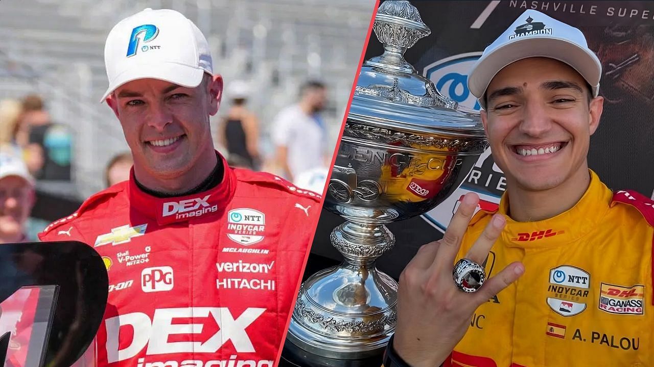 Scott McLaughlin aims to emulate Alex Palou to win 2025 IndyCar championship | Image via Getty and Instagram (@alexpalou)