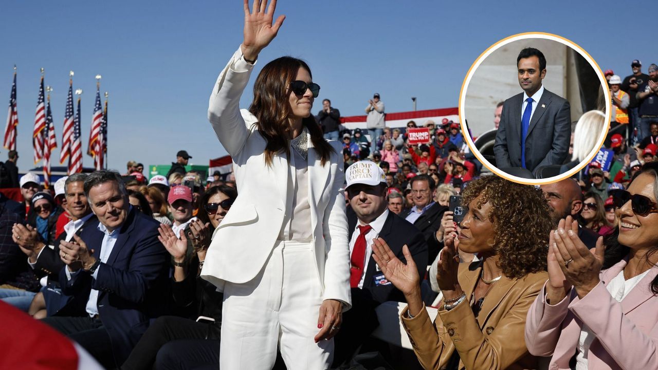 Danica Patrick reacts to $1.1B worth Vivek Ramaswamy announcing that he's running to be Governor of Ohio
