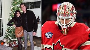 Jordan Binnington's wife Cris pens emphatic message after Canadian goalie's 31-save performance in 4 Nations final