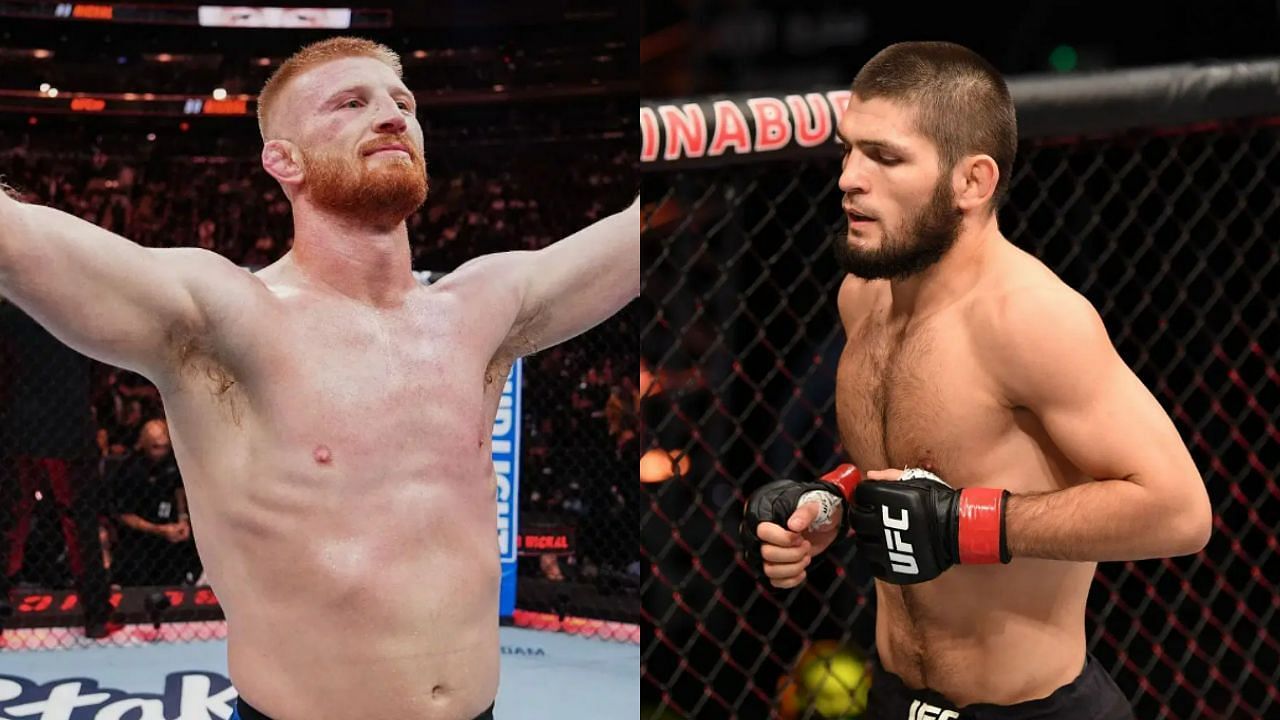 Bo Nickal (Left) and Khabib Nurmagomedov (Right)