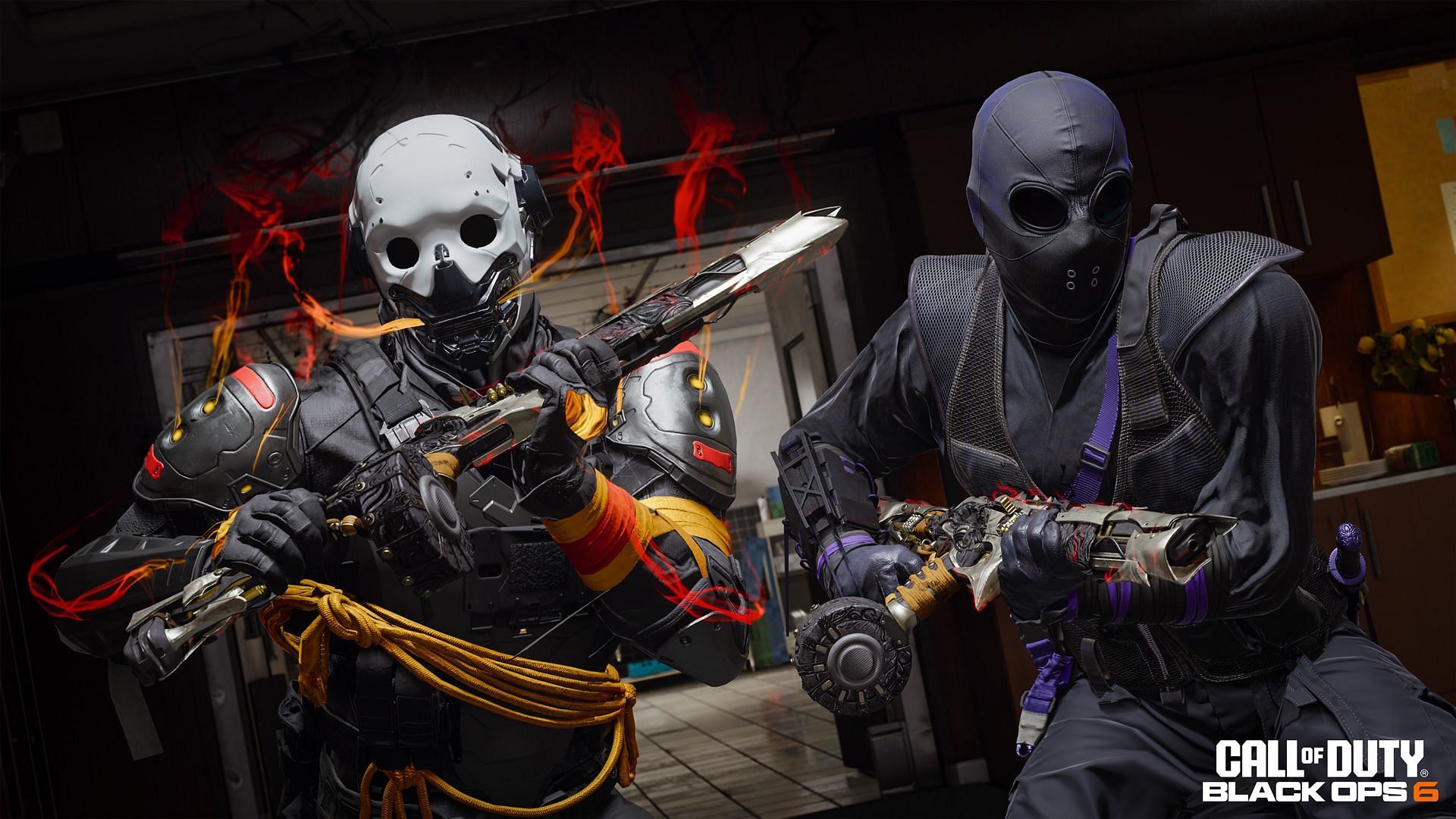 Two masked Operators featured in the Shadow Hunt event in Warzone and Black Ops 6 