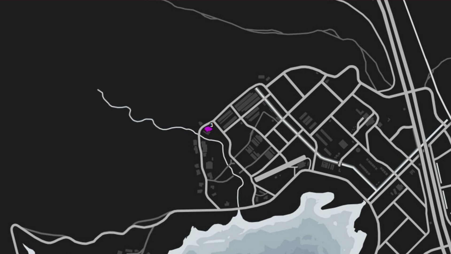 The exact coordinates of the third Drug Street Dealers GTA Online locations today (Image via Rockstar Games/GTAweb.au)