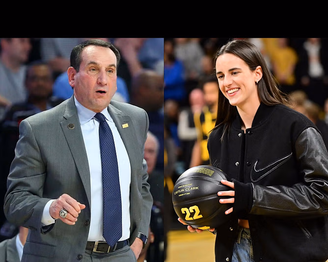"You're 1 of the leaders to help millions of young girls realize their dreams" - Coach K once expressed his desire to coach Caitlin Clark