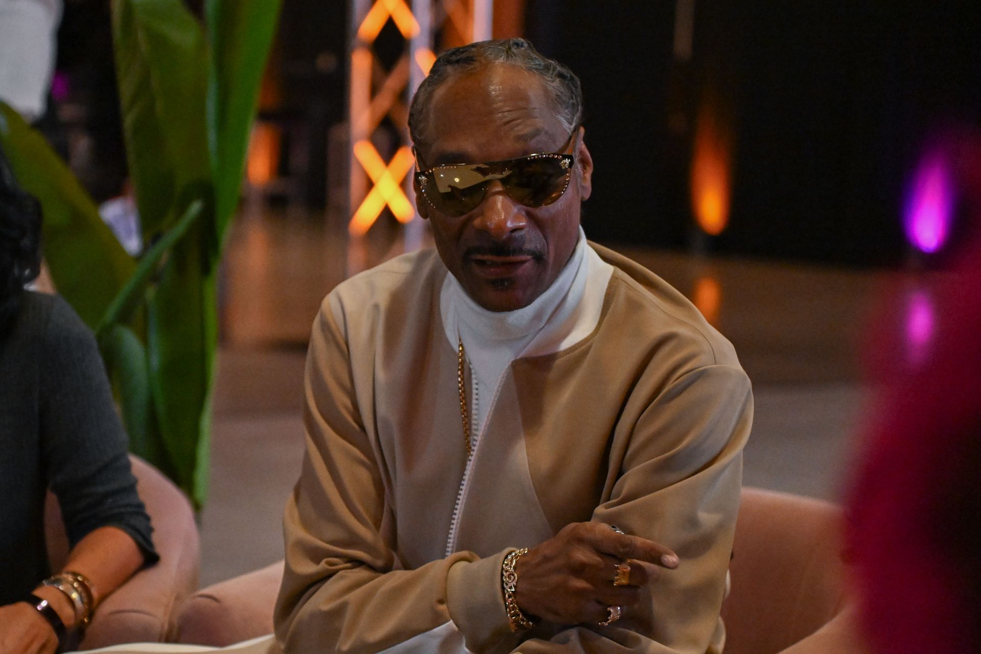 gamma. And Snoop Dogg Unveil Their New Jewelry Line &quot;Love Child&quot; (Image via Getty)