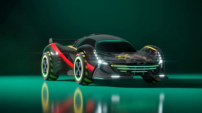 How to get the Nimbus AC Milan (Puma x Off-White) car skin in Fortnite
