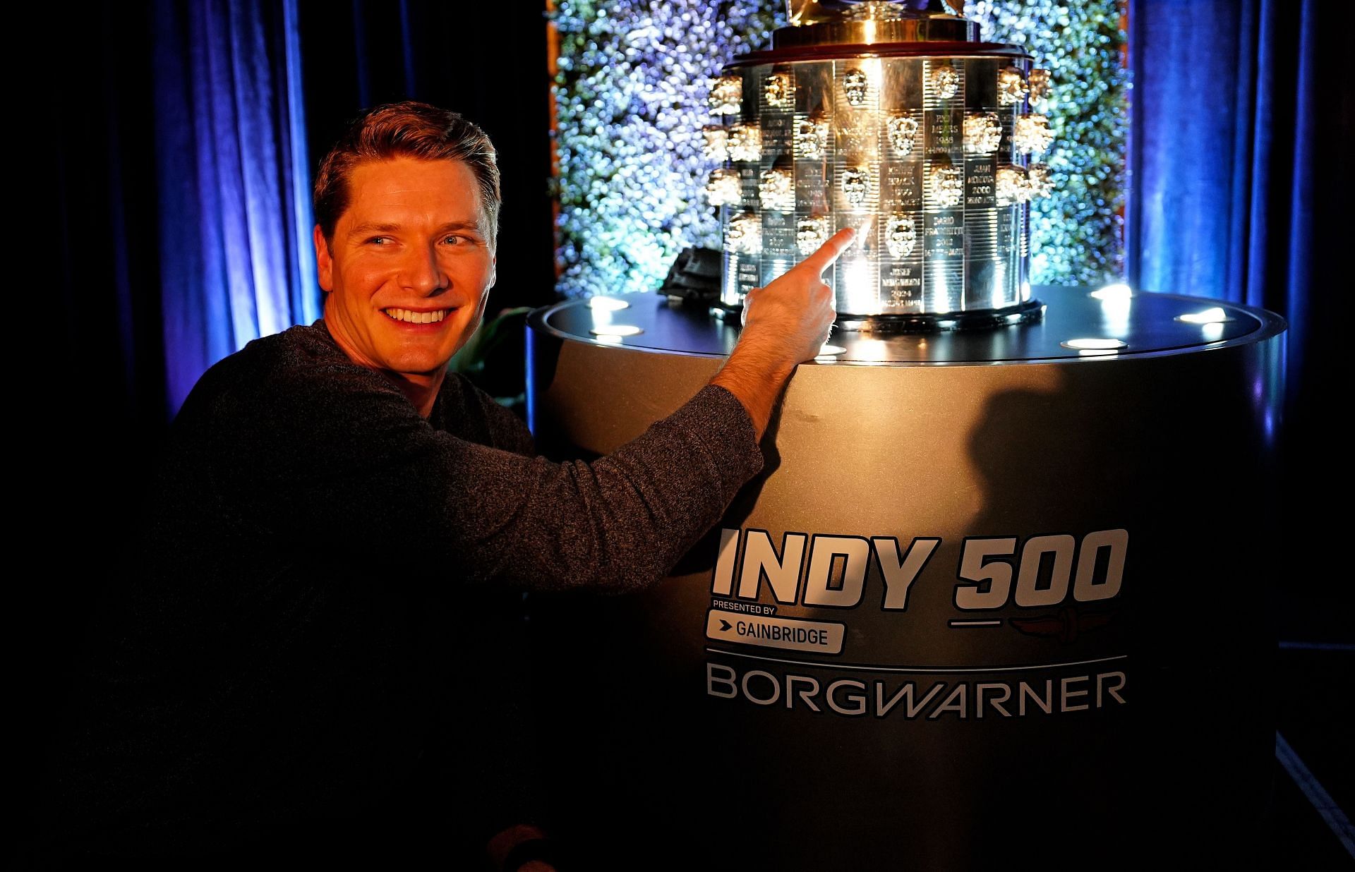 AUTO: DEC 04 INDY 500 Winner Josef Newgarden Borg Warner Trophy Ceremony - Source: Getty