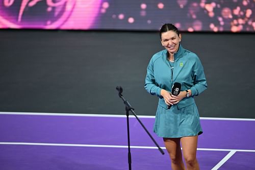 In Picture: Simona Halep at the 2025 Transylvania Open (Source: Getty)