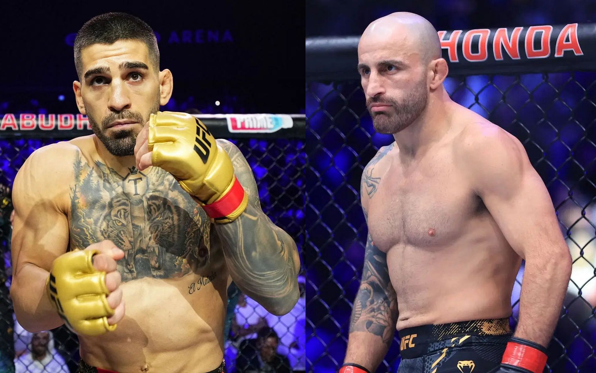 Ilia Topuria (left) &quot;ran&quot; from Alexander Volkanovski (right) rematch, according to former rival of the Spaniard