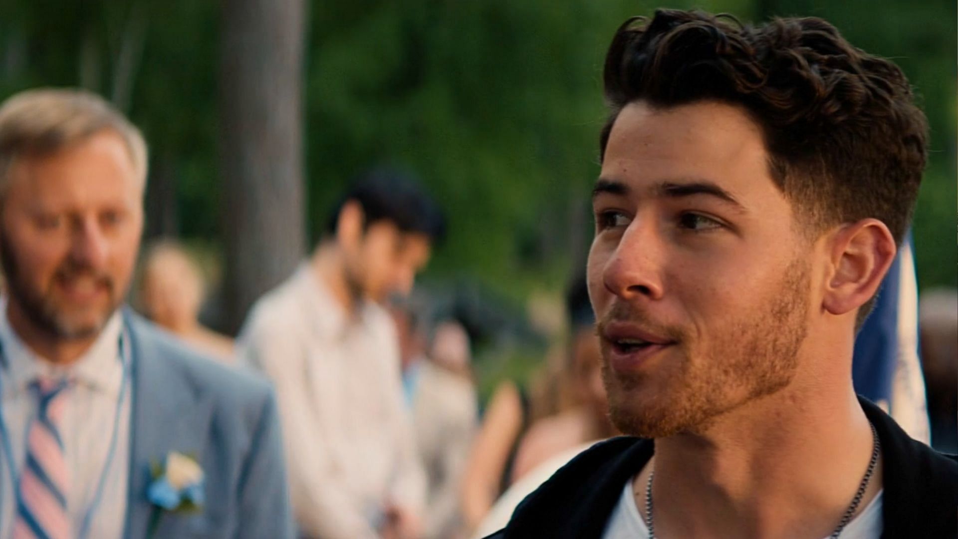 Nick Jonas&#039; Cameo in You&#039;re Cordially Invited (Image via Prime Video)