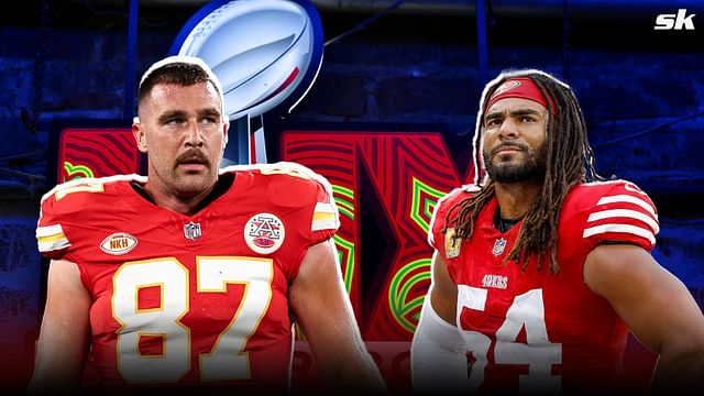 Hopefully, it's his last season": Fred Warner hopes Travis Kelce retires after the Super Bowl