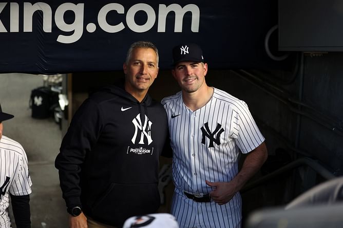 Carlos Rodon's wife Ashley drops 4-word reaction to Yankees pitcher's bonding session with HOFer & special adviser Andy Pettitte