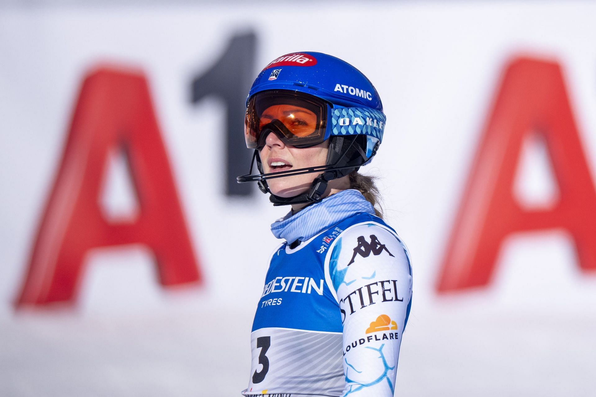 Mikaela Shiffrin at the Audi FIS Alpine World Ski Championships - Women&#039;s Slalom - Source: Getty