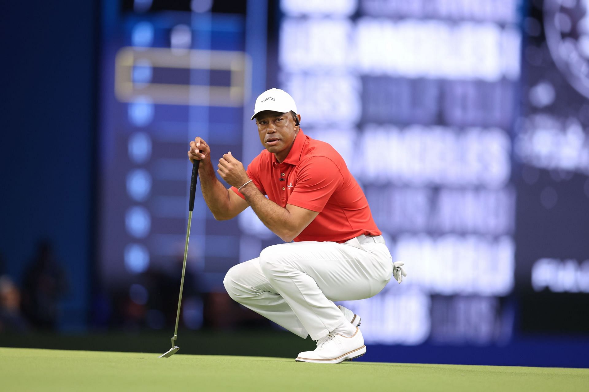 Tiger Woods had to pull out of the Genesis (Image via Getty)