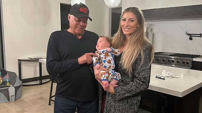 “Dom wouldn’t be here without him”: Tony Stewart’s wife Leah shares an adorable photo of son with NHRA icon Don Prudhomme