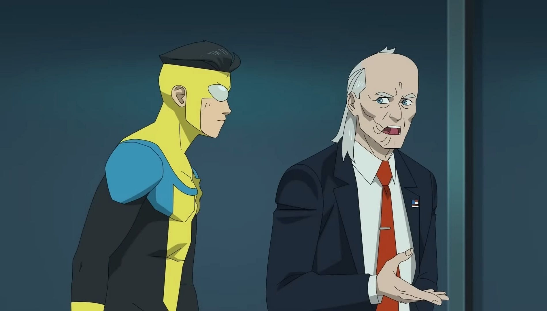 Mark and Cecil in Invincible season 3 (Image via Amazon Prime Video)