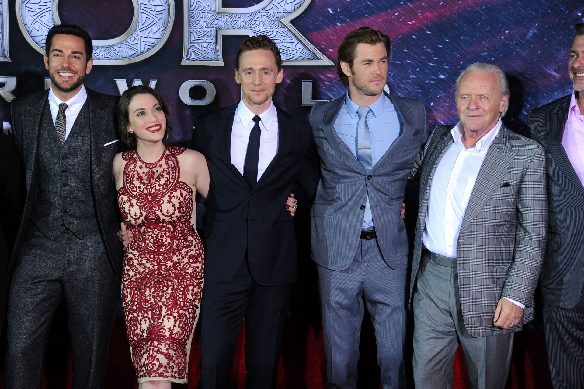 At the premiere of Marvel&#039;s Thor: The Dark World (Image via Getty)