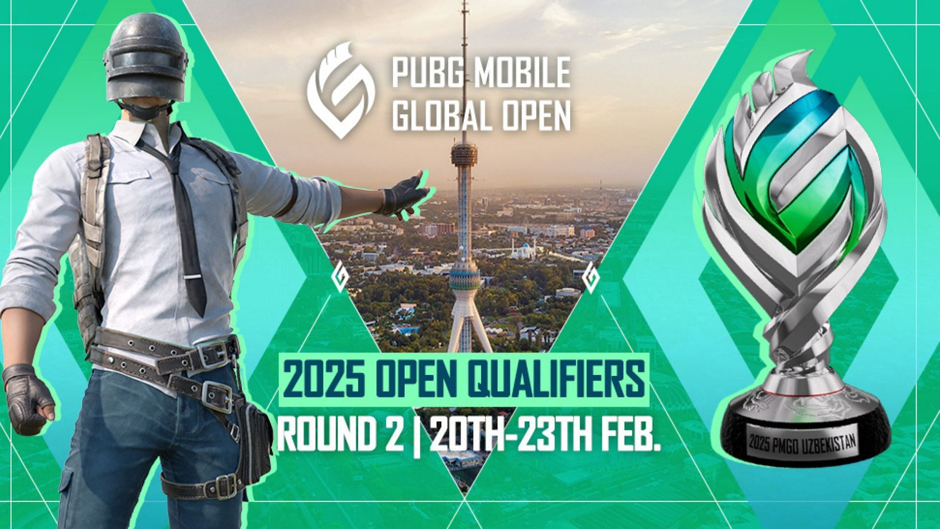 Round 2 of PMGO 2025 begins on February 20 (Image via PUBG Mobile Esports website)