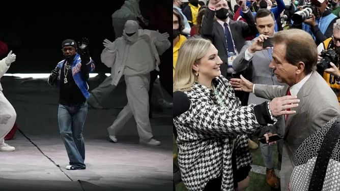"It's a lyrical masterpiece" - Nick Saban's daughter Kristen jumps to Kendrick Lamar's defense after his performance leaves fans divided