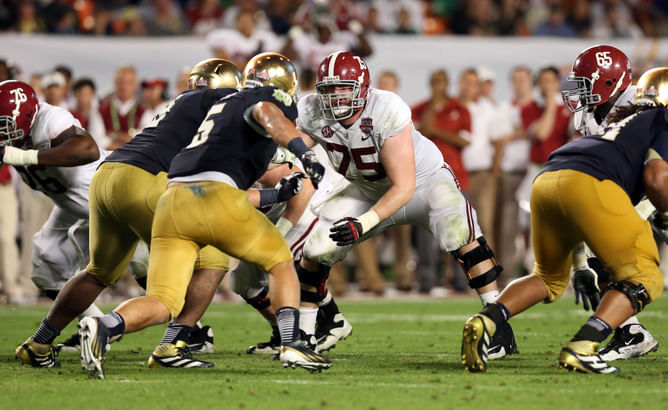 "Didn't come away very impressed": When 3x national champ Barrett Jones revealed how Nick Saban impacted his recruitment