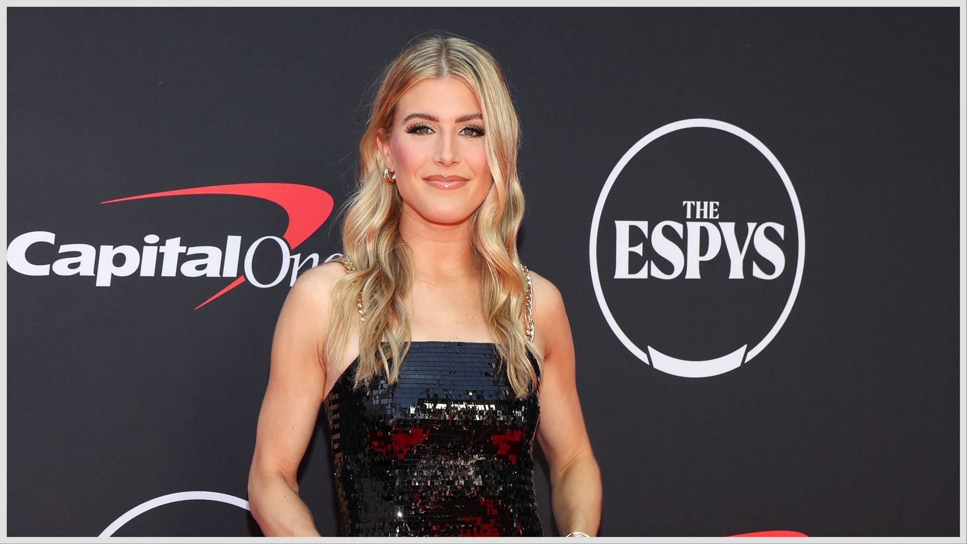 Eugenie Bouchard at the 2024 ESPY Awards. Image: Getty