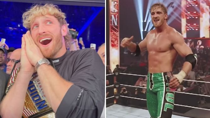 Logan Paul eliminates WWE legend from outside the ring during the Royal Rumble