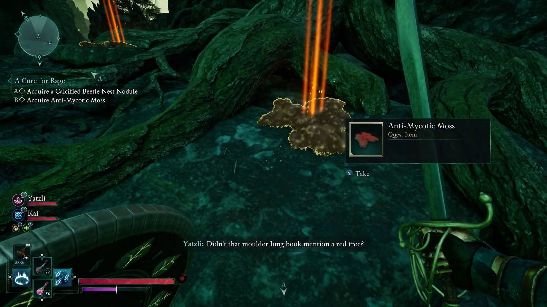 Anti-Mycotic Moss (Image via Xbox Game Studios || Youtube/ @Bottom Tier)