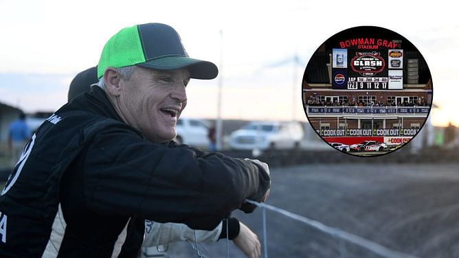Kenny Wallace drops two-word reaction to NASCAR EVP Ben Kennedy's post after eventful Bowman Gray race