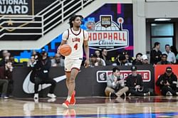 Penn State commit Kayden Mingo leads Long Island Lutheran to a win with Carmelo Anthony in attendance