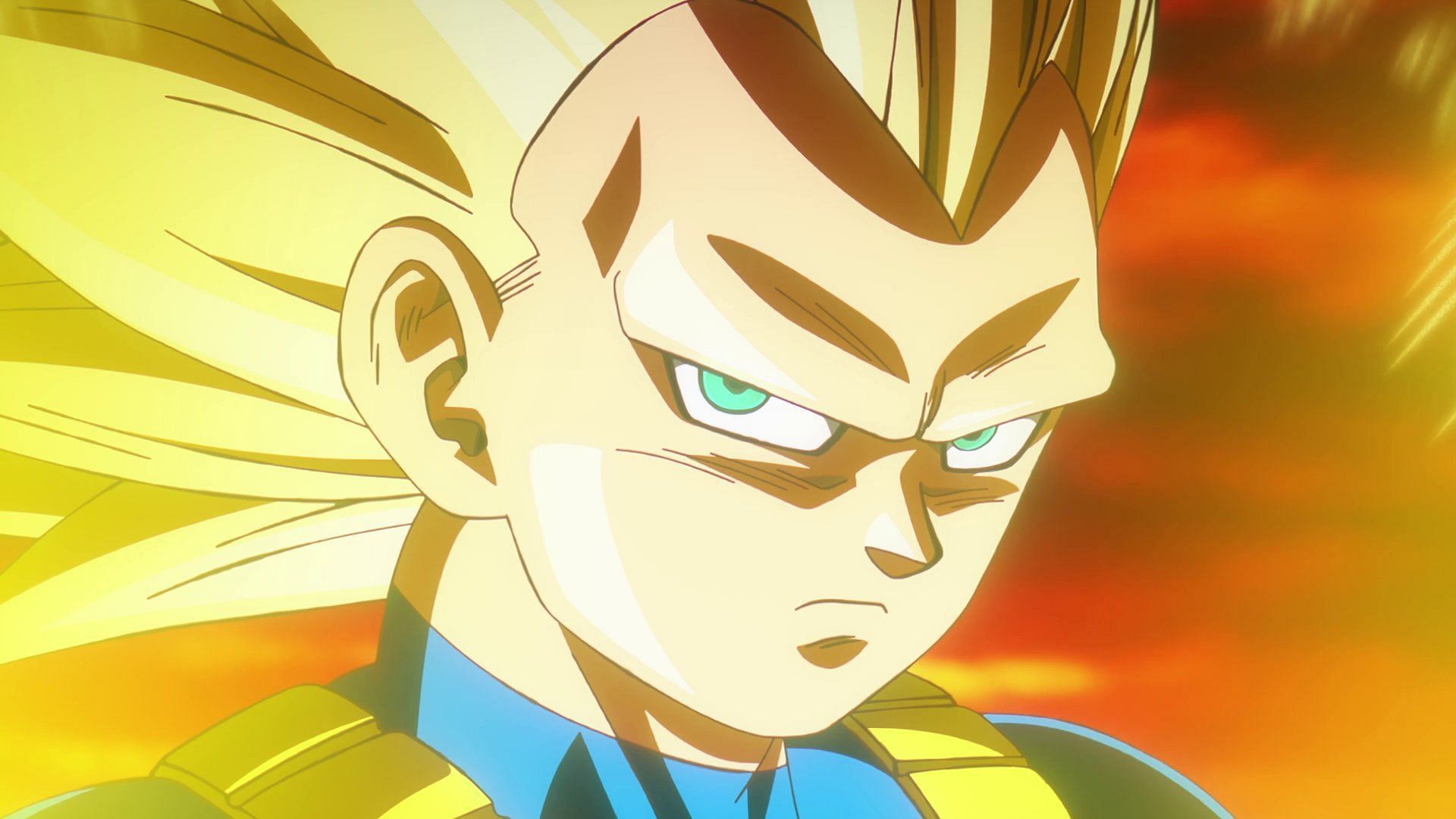 Adult Super Saiyan 3 Goku as seen in the most recent episode (Image via Toei Animation).