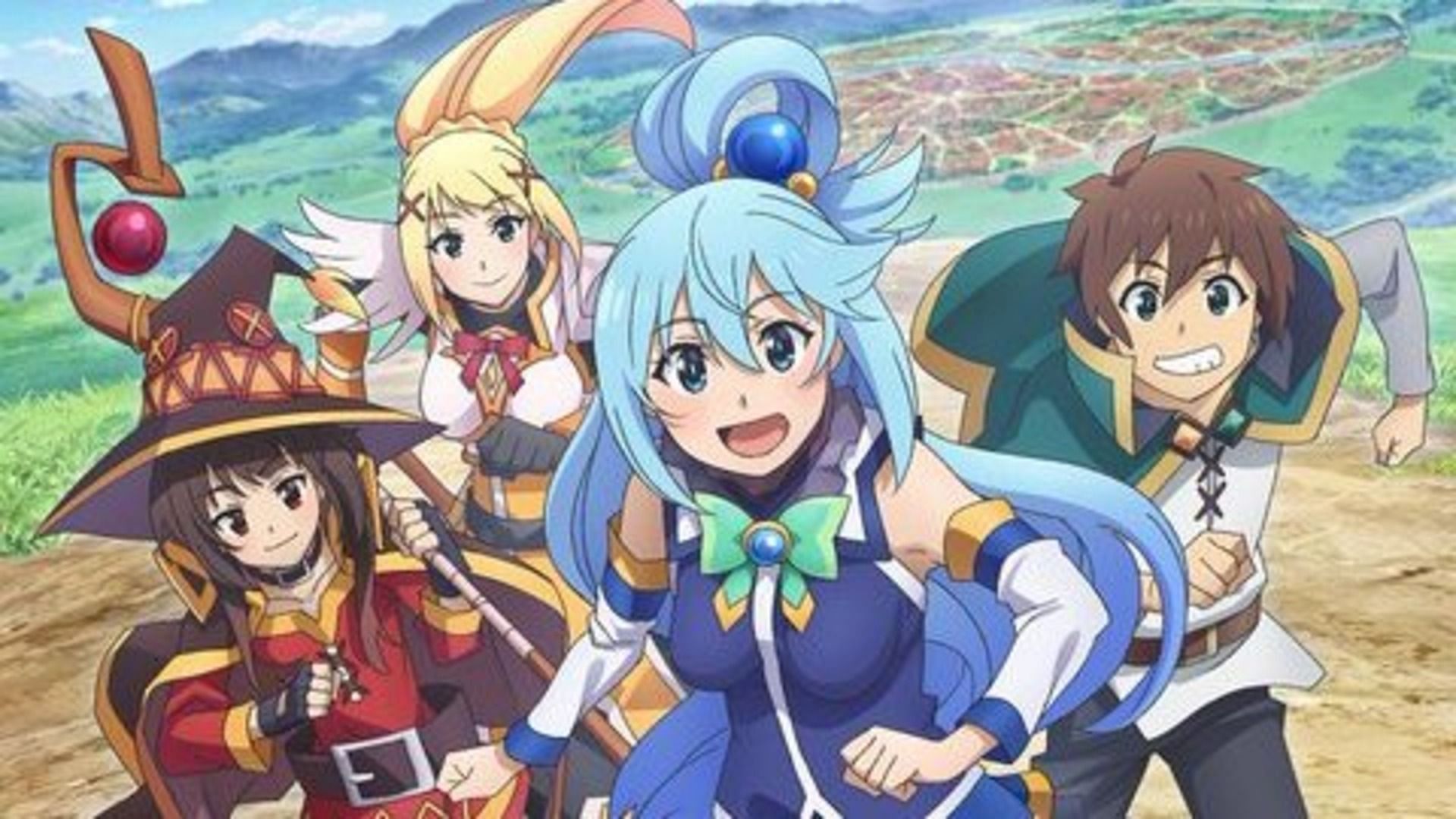 Konosuba (Image via Studio Deen)