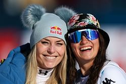 "Such a bada**" - Lindsey Vonn makes feelings known as Lauren Macuga becomes a World Championships medalist