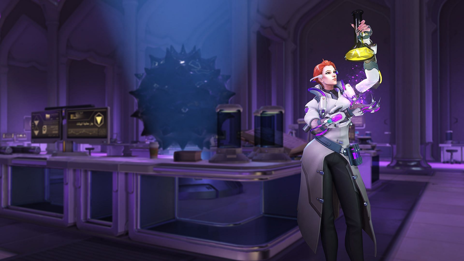 Moira in Overwatch 2 (Image via Blizzard Entertainment)