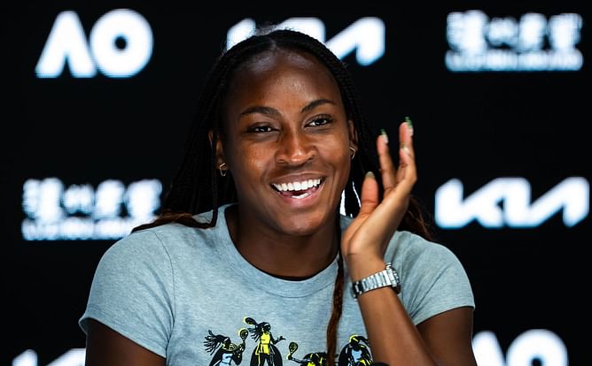 Coco Gauff finds solace with God in beachside moment ahead of Qatar Open 2025