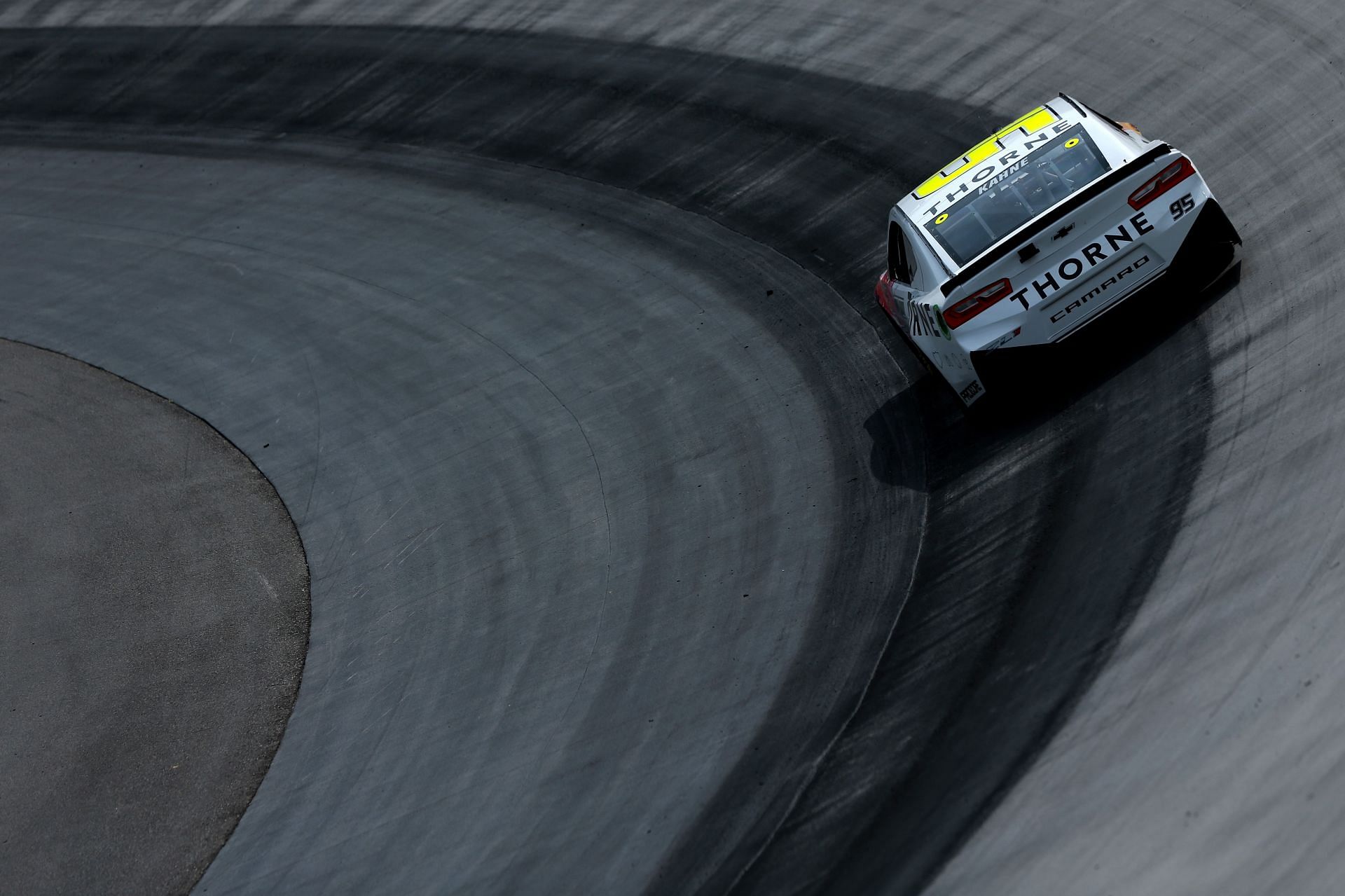 Kasey Kahne, driver of the #95 Thorne Wellness Chevrolet, practices for the Monster Energy NASCAR Cup Series - Source: Getty Images