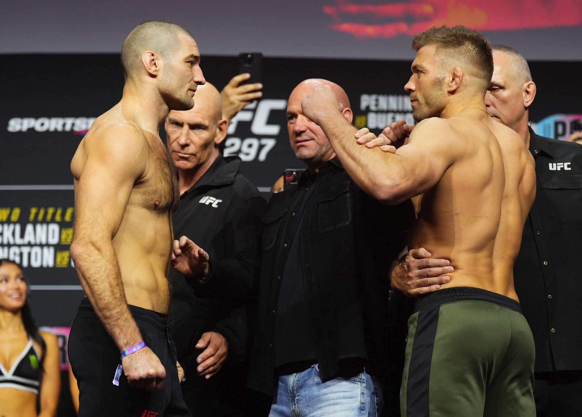 UFC 297 Ceremonial Weigh-in - Source: Getty