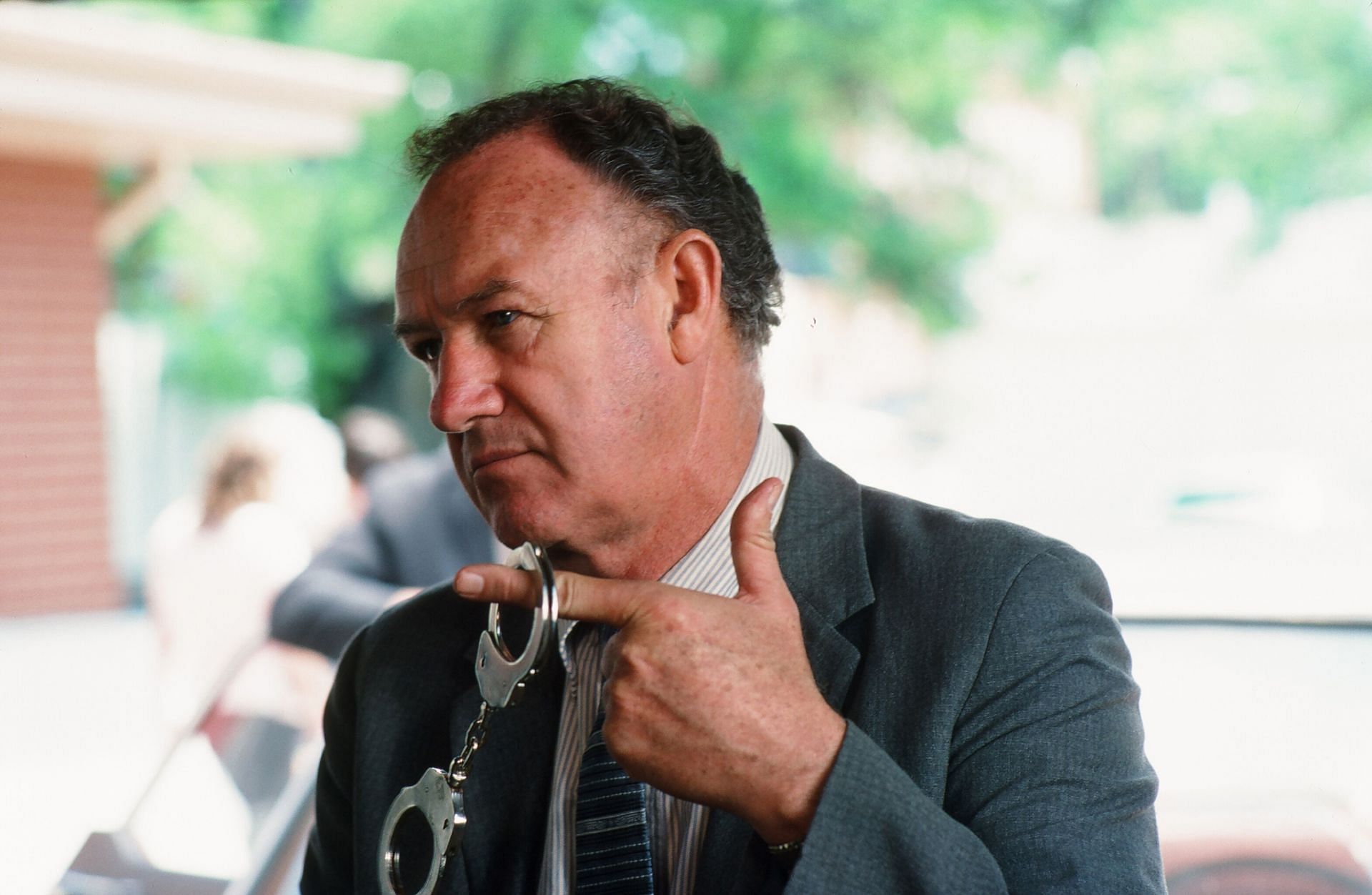 Gene Hackman on the Set Of &#039;Mississippi Burning&#039; - Source: Getty