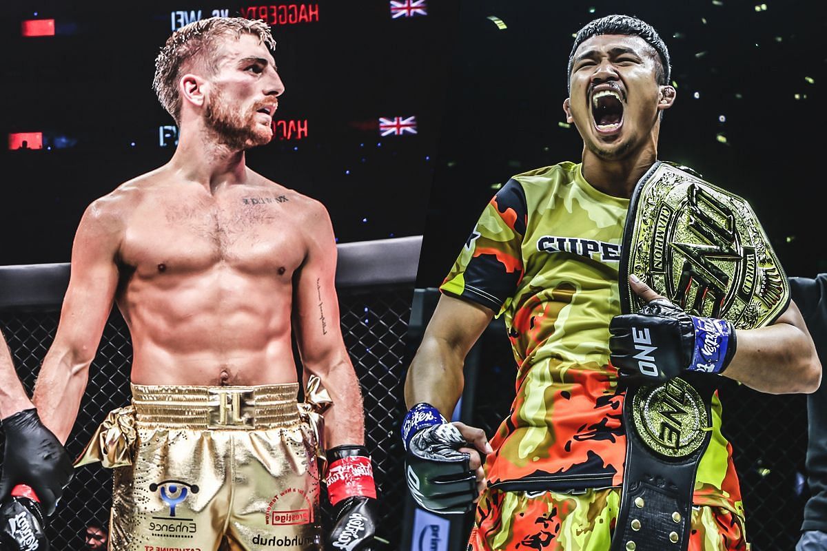 Jonathan Haggerty and Superlek Kiatmoo9 - Photo by ONE Championship