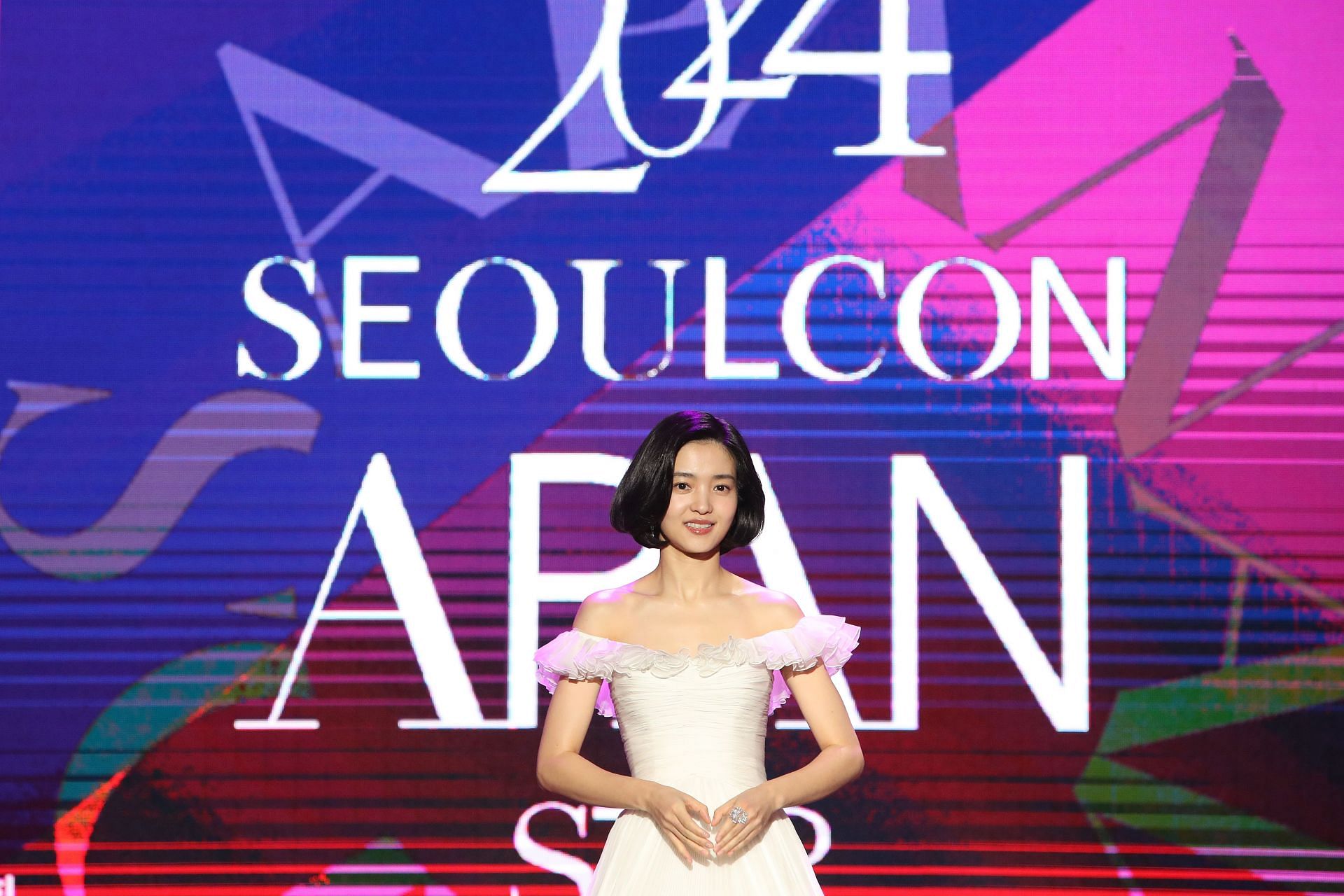 Kim Tae-ri at the 2024 SEOULCon APAN Star Awards (Image via Getty)