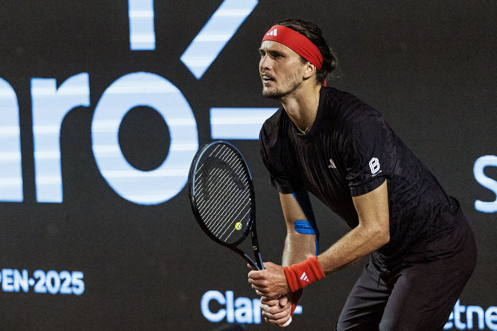 Alexander Zverev at the Rio Open 2025. (Photo: Getty)