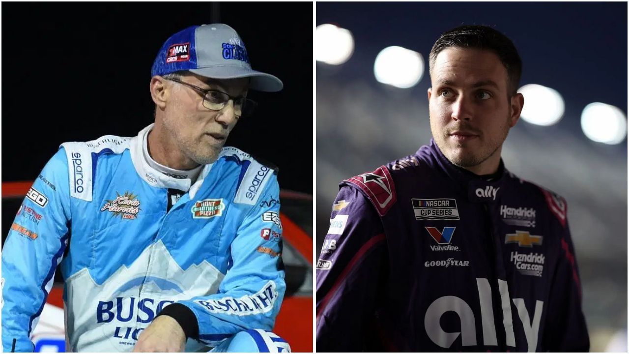 WATCH: NASCAR legend Kevin Harvick schools Alex Bowman on the ‘proper way’ to drift