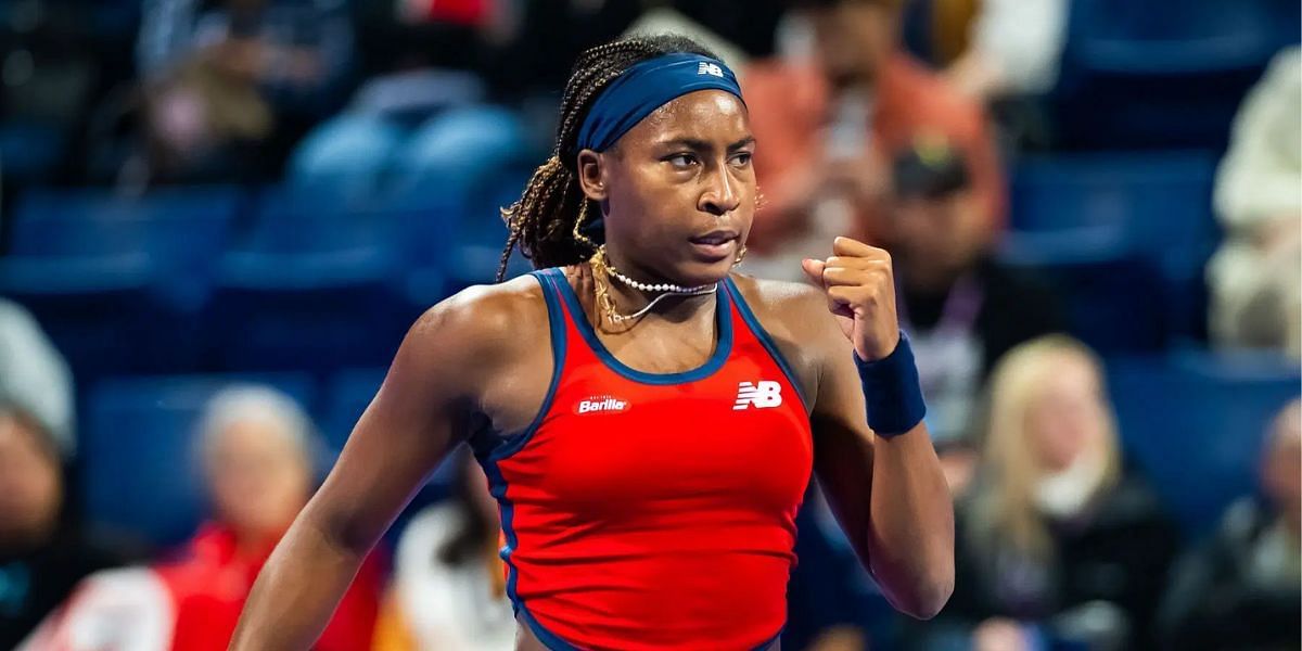 Coco Gauff in action on the main tour - Image Source: Getty 