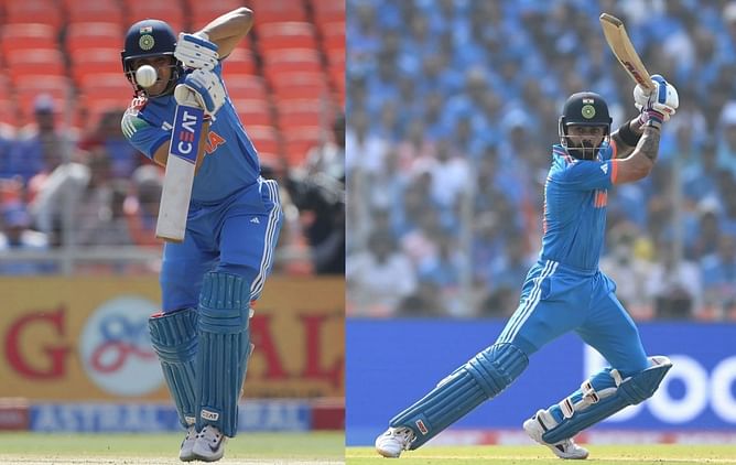Shubman Gill vs Virat Kohli - comparing their stats after 50 ODIs