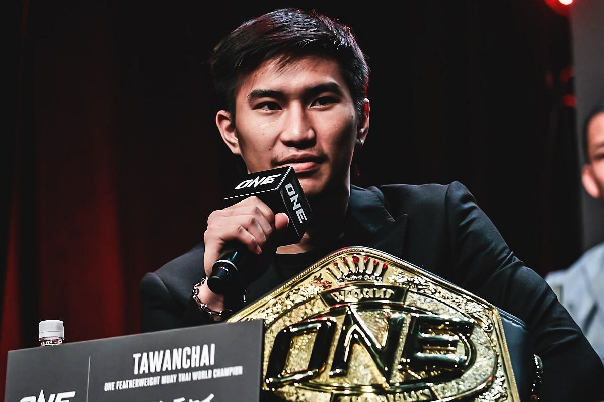 ONE featherweight Muay Thai world champion Tawanchai. [Photo via: ONE Championship]