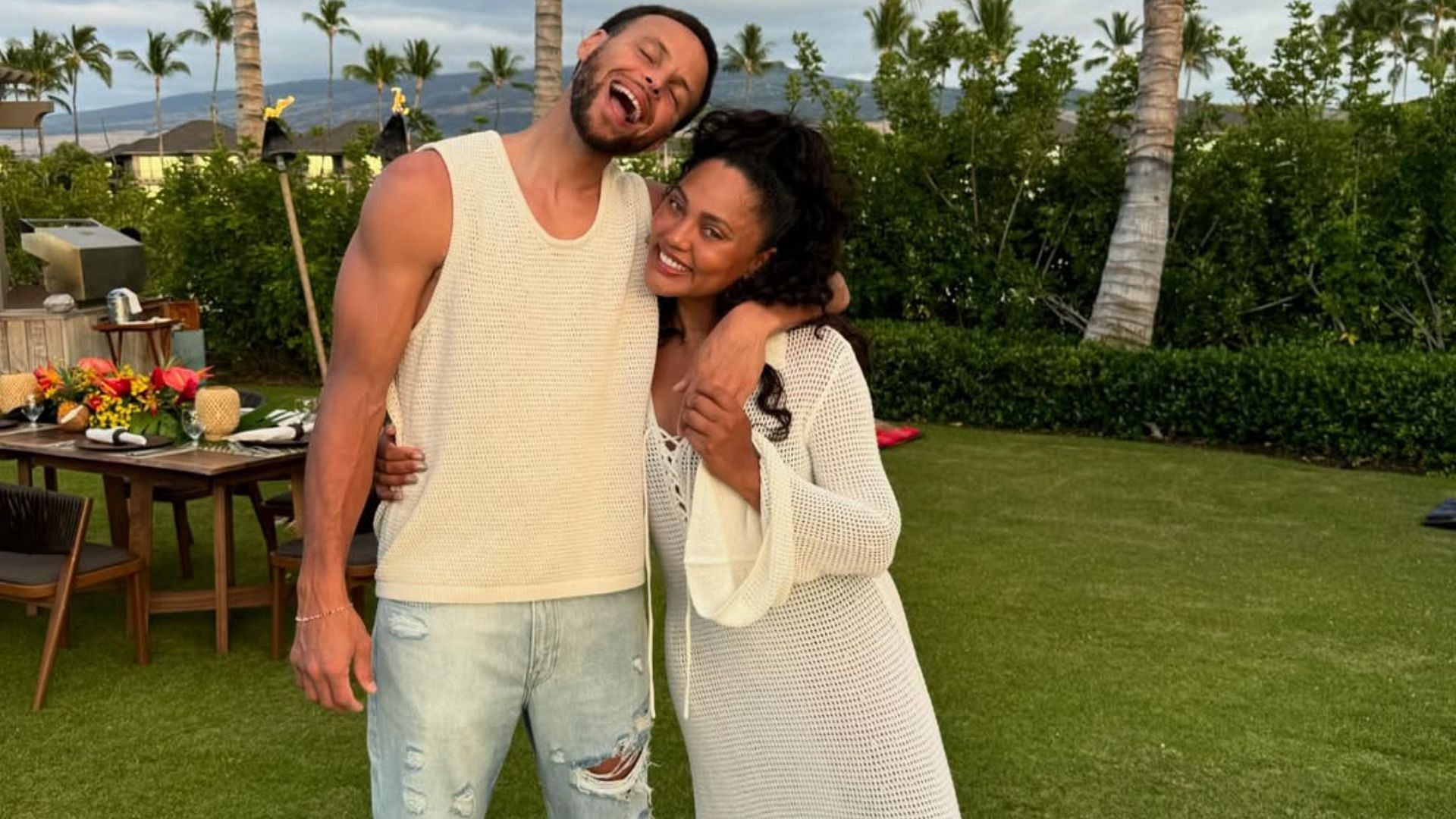 Ayesha Curry has reacted to Steph Curry