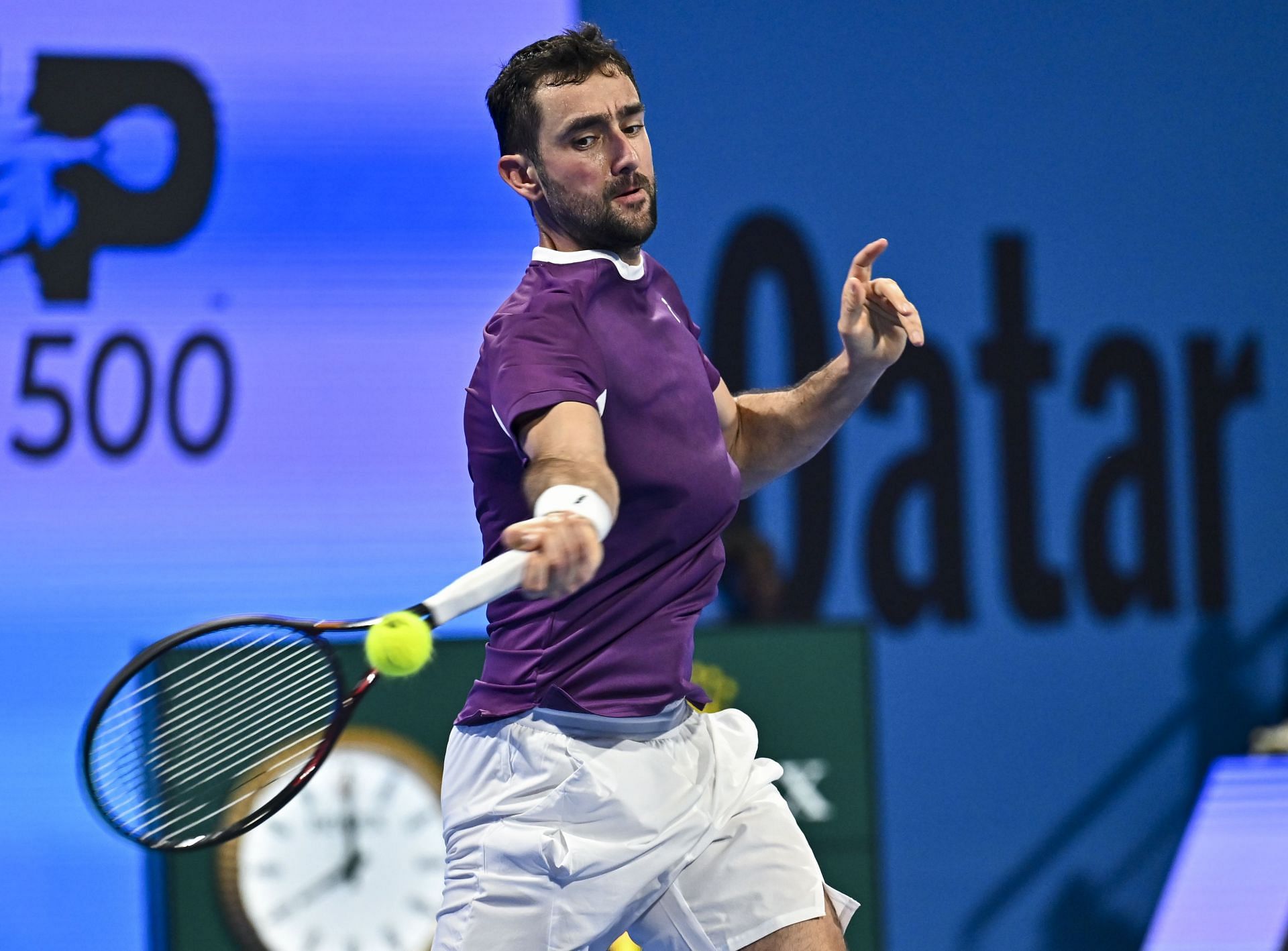 Marin Cilic hits a forehand | Image Source - Getty