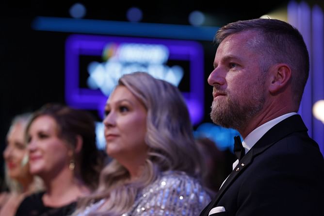 "It is the truth and I love it": NASCAR champion Justin Allgaier shows strong support for his wife Ashley’s 'zero again' advice