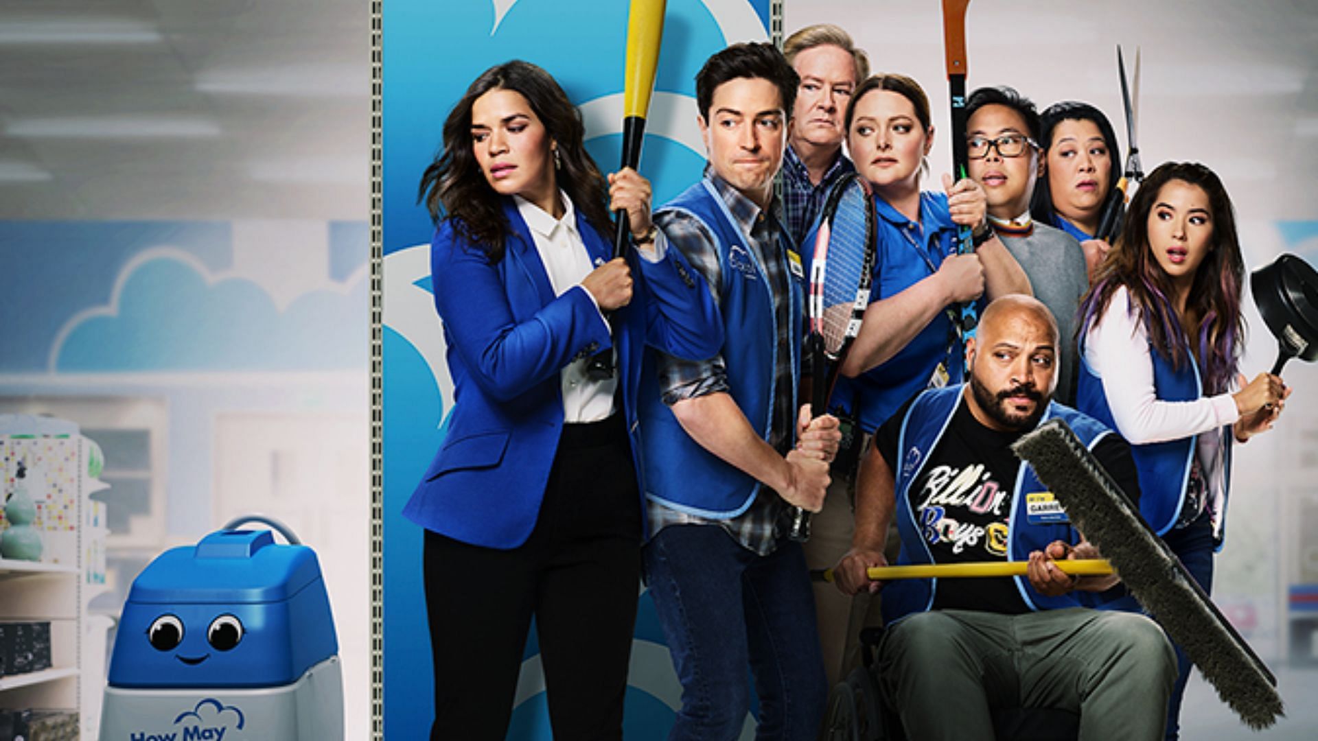 Like Mythic Quest, Superstore is chaotic and funny (Image via NBC)