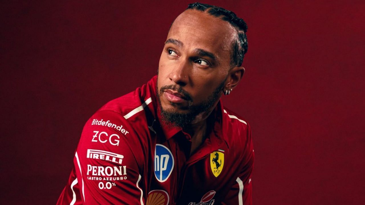 Lewis Hamilton [Image Source: @ScuderiaFerrari/X]